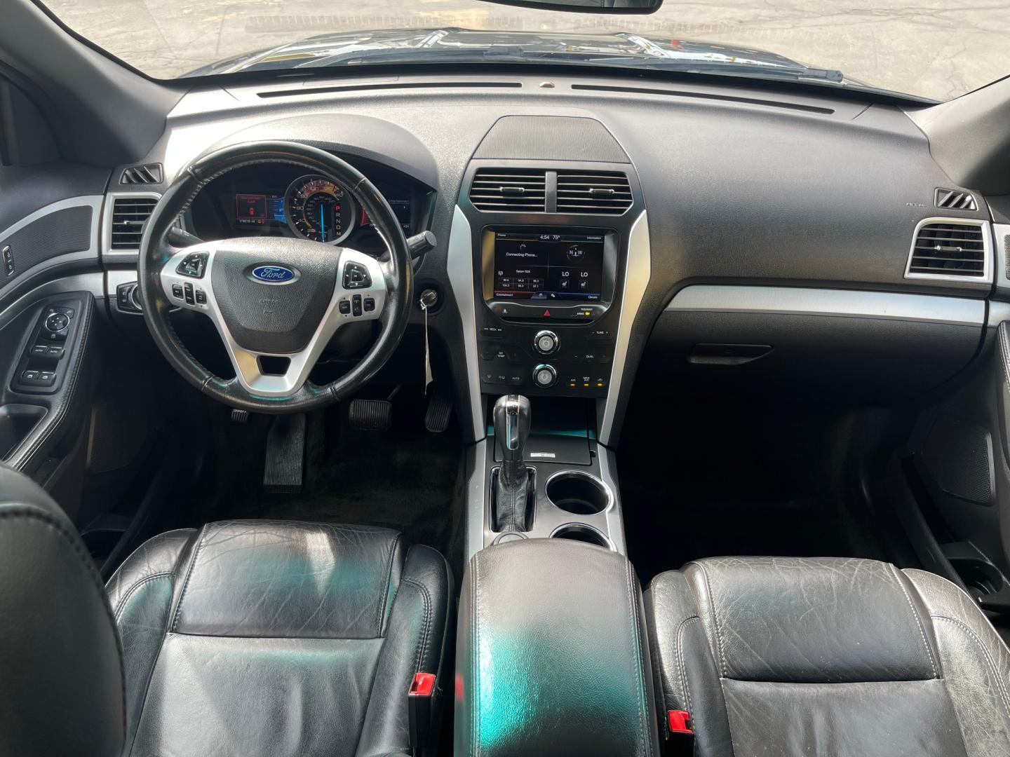 2013 Black /Black Ford Explorer XLT (1FM5K8D86DG) with an 3.5 Liter V6 engine, Automatic transmission, located at 801 South State Street, Salt Lake City, UT, 84111, (801) 328-0098, 40.751953, -111.888206 - Features Top Features: 4WD/AWD, Parking Sensors, Alloy Wheels, Rear Air Conditioning, Bluetooth Technology, Rear View Camera, Fold-Away Third Row, Satellite Radio Ready, Front Seat Heaters, Third Row Seat, Leather Seats Basic Features: ABS Brakes, Auxiliary Audio Input, Power Locks, Rear Defro - Photo#14